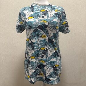 Cedarwood State Toucan Print T Shirt